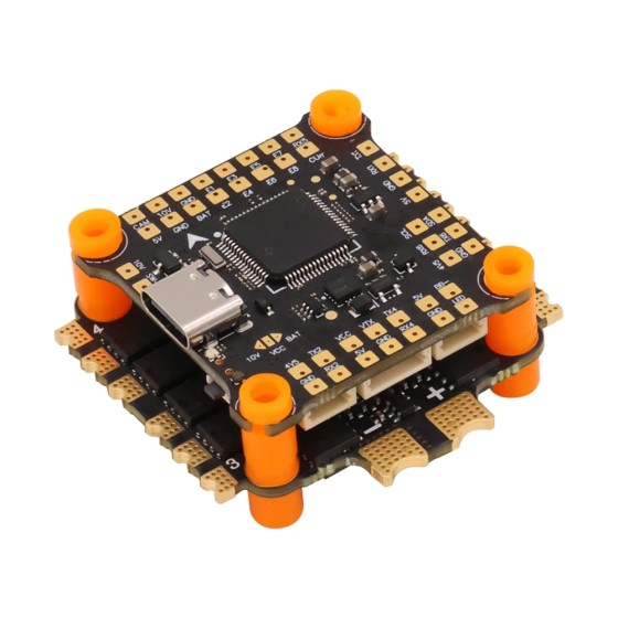 HAKRC F4 V3 65A 4In1 ESC Stack 30.5x30.5 F405 Flight Controller Compatible with 2-6S Drones Stack Accessories